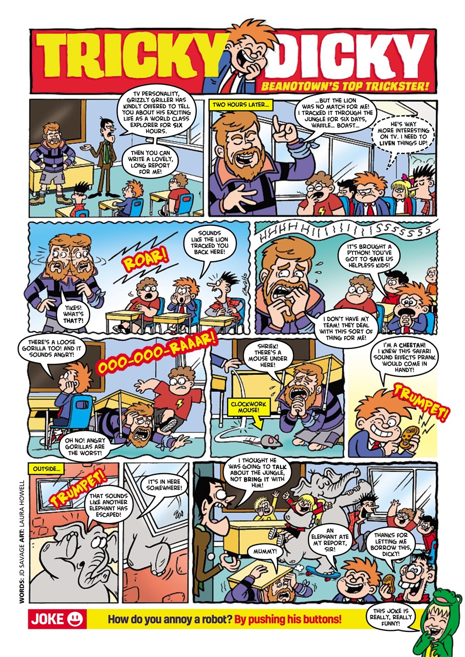 Beano Preview Pages