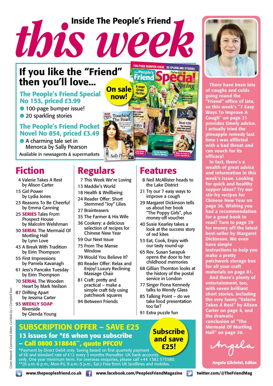 The People’s Friend Preview Pages