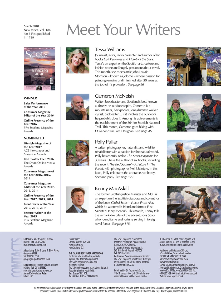 The Scots Magazine Preview Pages