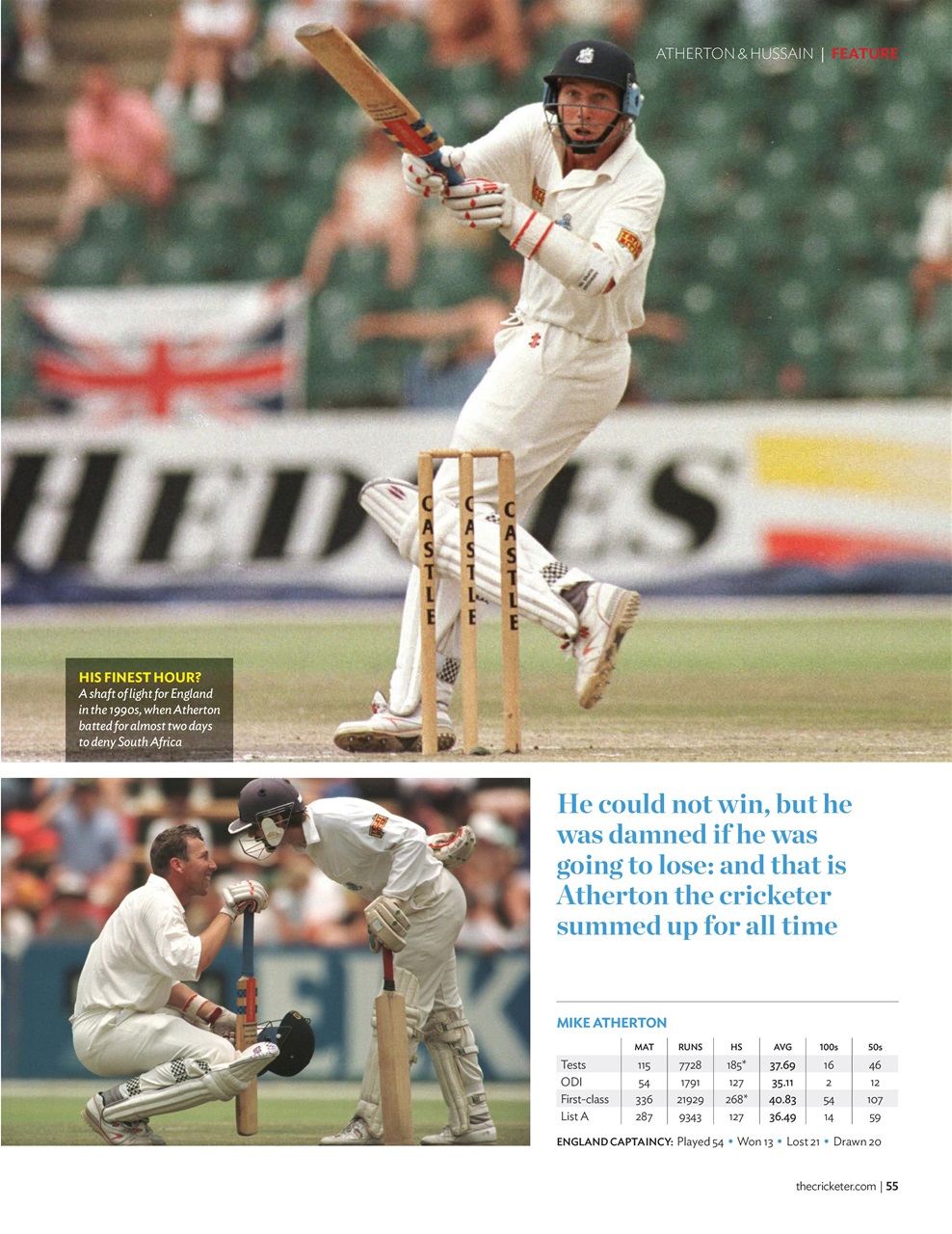 The Cricketer Magazine Preview Pages