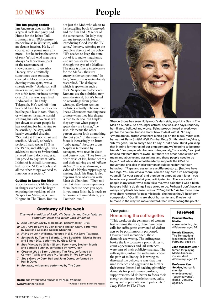 The Week Preview Pages