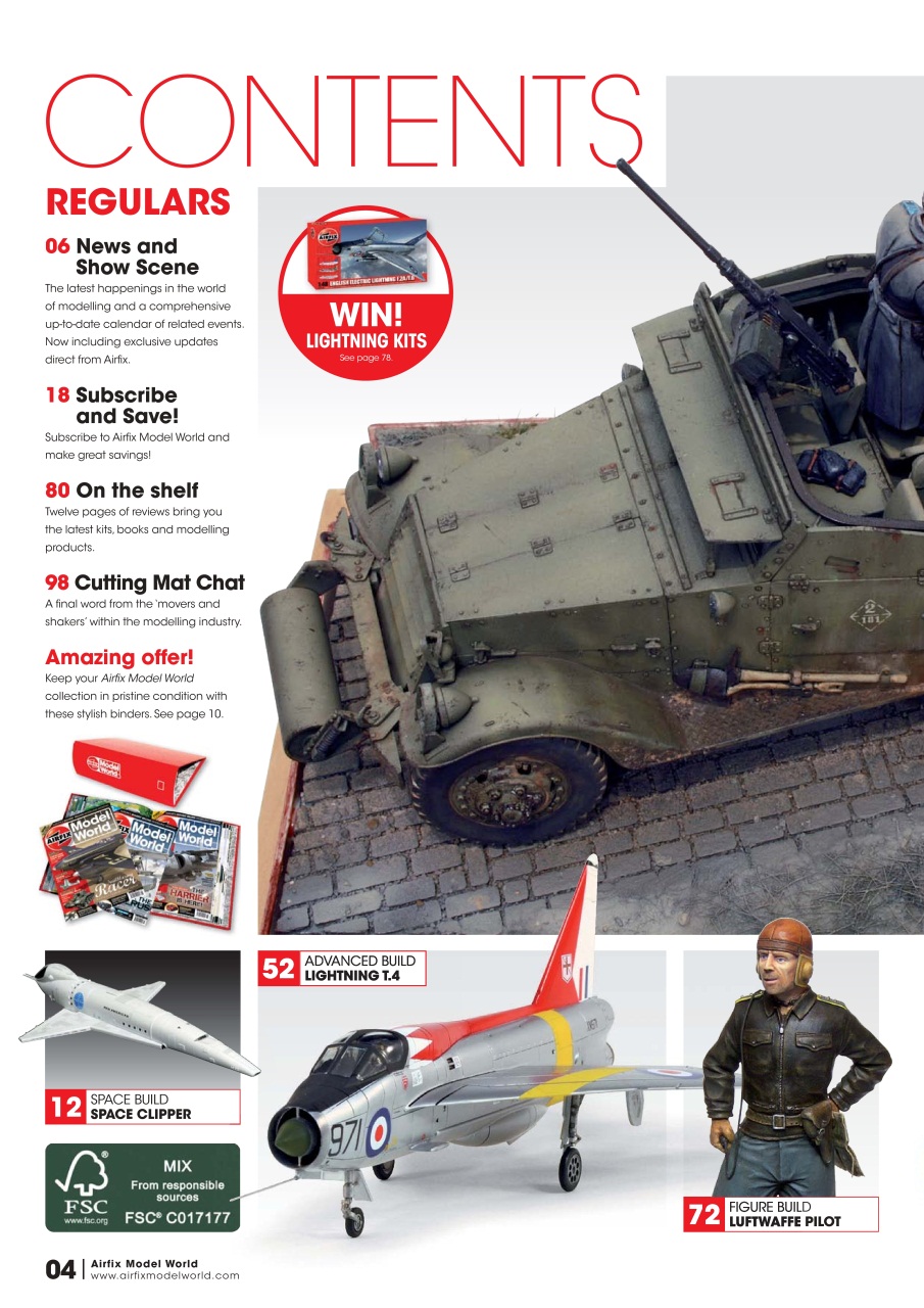 Airfix Model World Preview Pages
