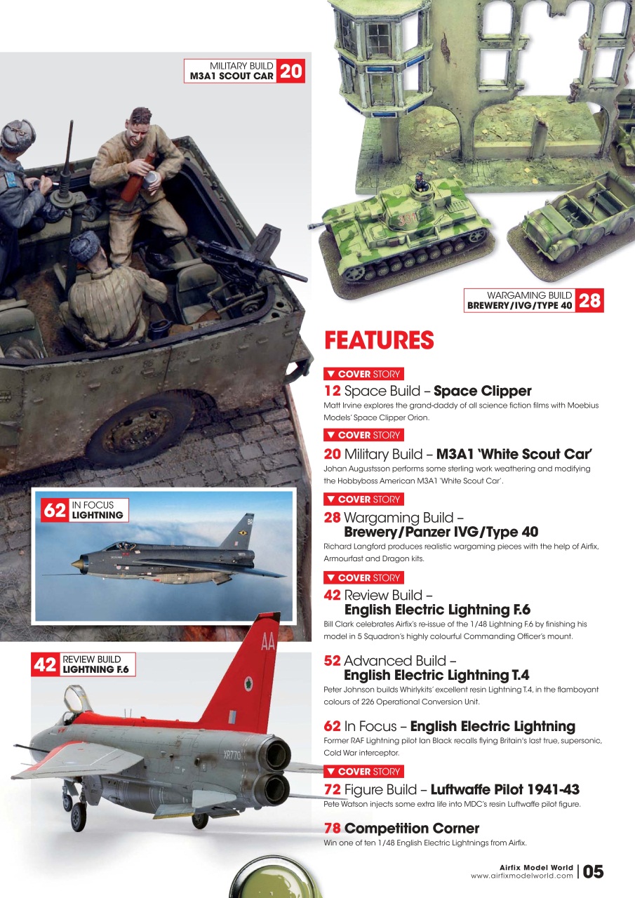 Airfix Model World Preview Pages