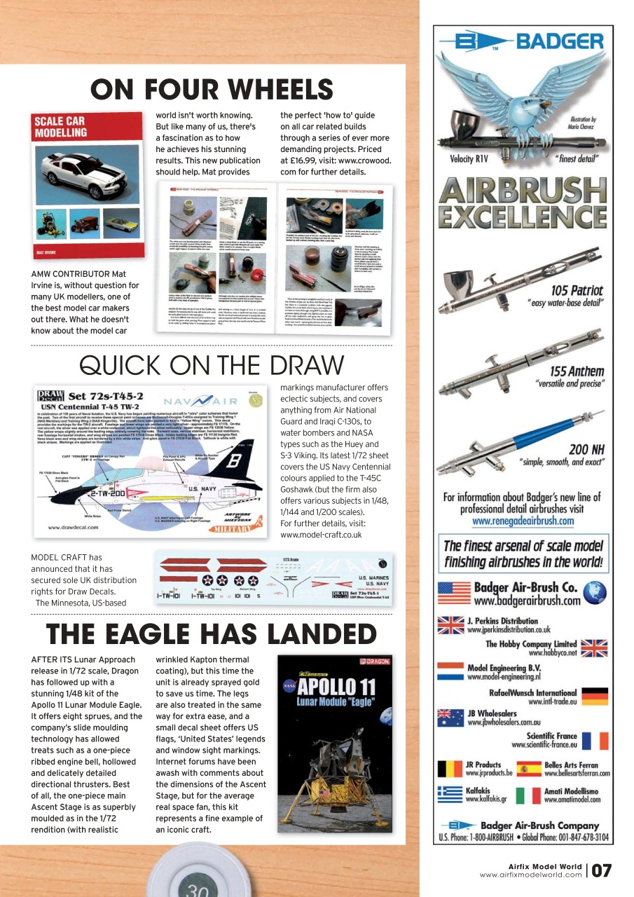 Airfix Model World Preview Pages