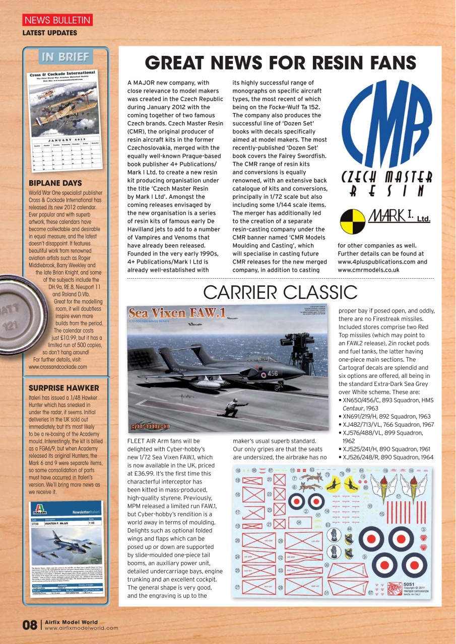 Airfix Model World Preview Pages