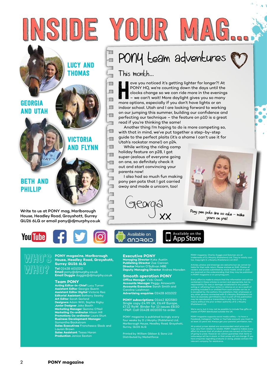 Pony Magazine Preview Pages