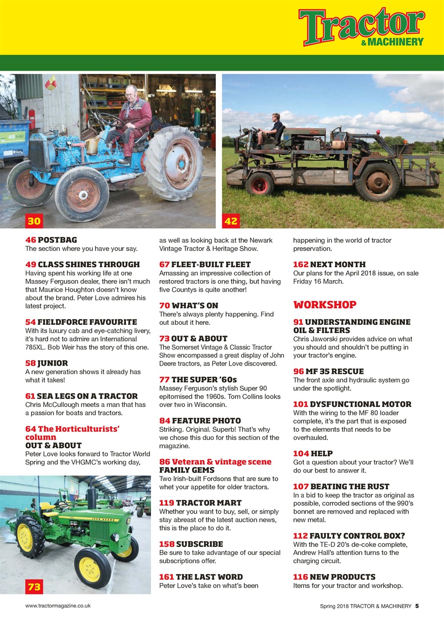 Tractor & Machinery Preview Pages