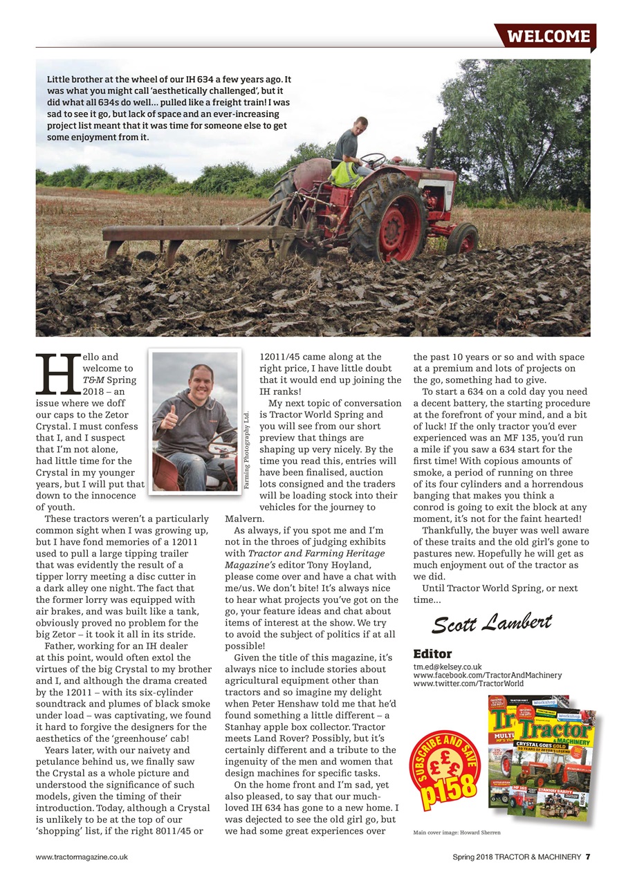 Tractor & Machinery Preview Pages