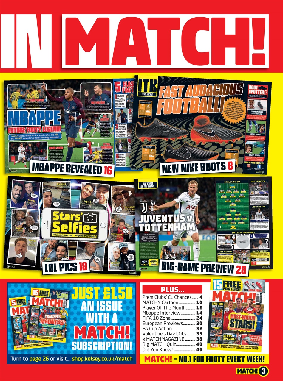 Match Preview Pages