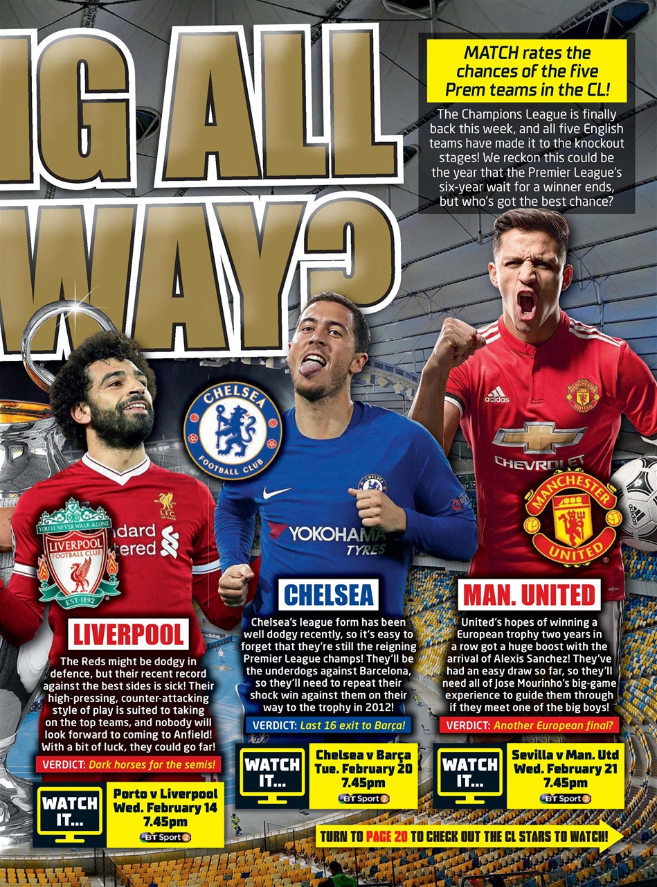 Match Preview Pages