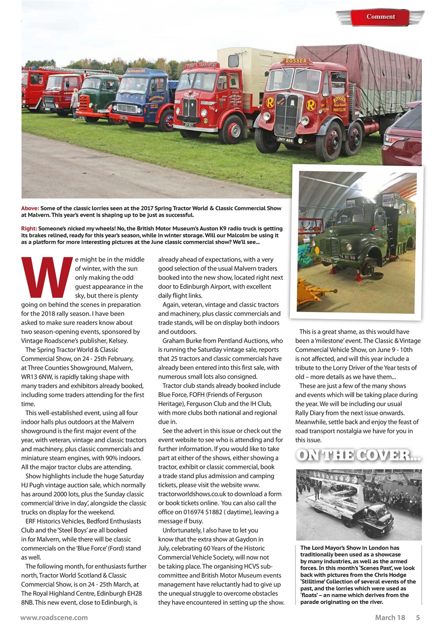 Vintage Roadscene Preview Pages