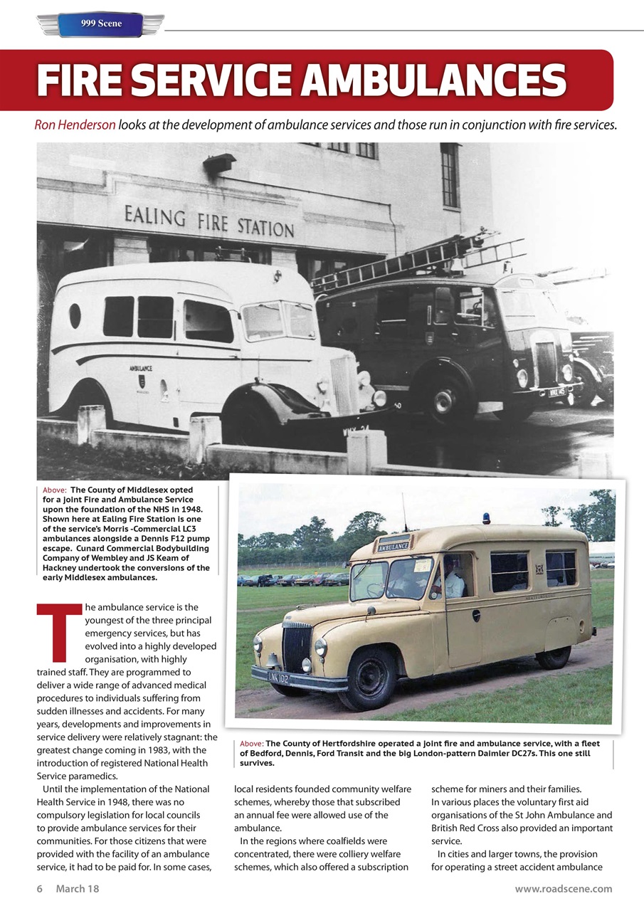 Vintage Roadscene Preview Pages