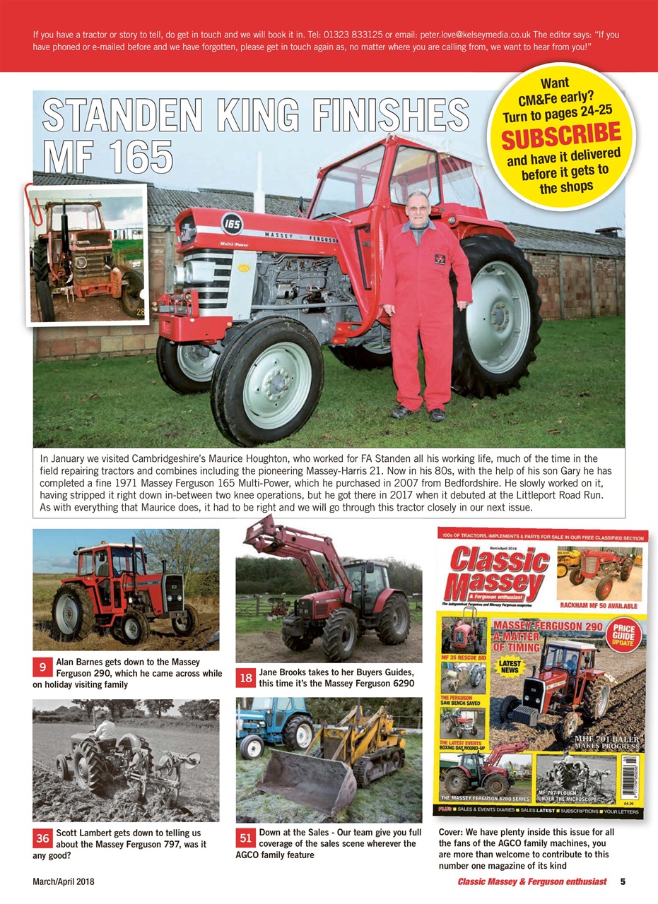 Classic Massey Preview Pages