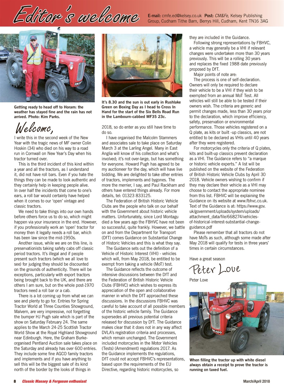 Classic Massey Preview Pages