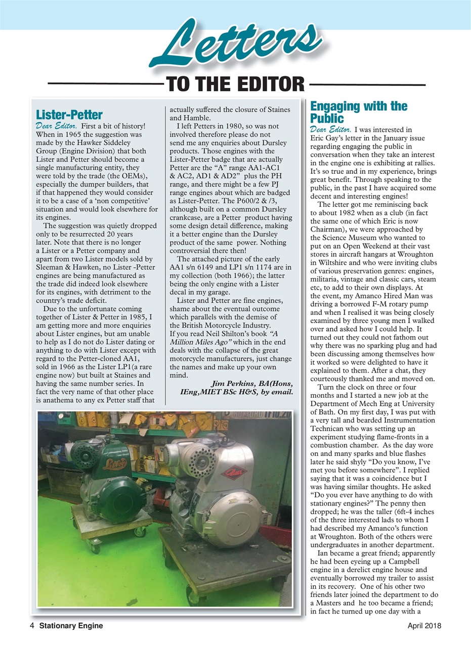 Stationary Engine Preview Pages