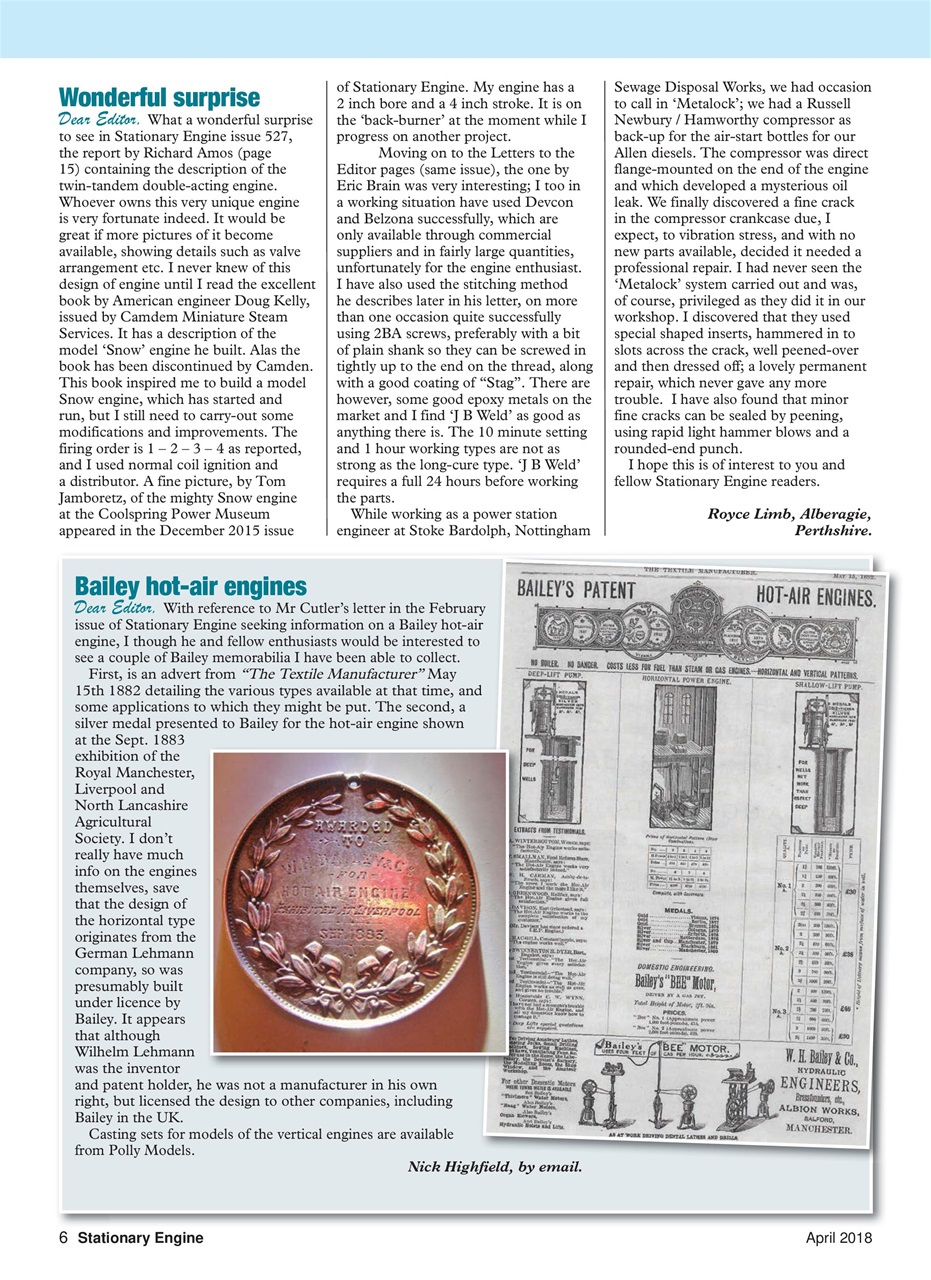 Stationary Engine Preview Pages