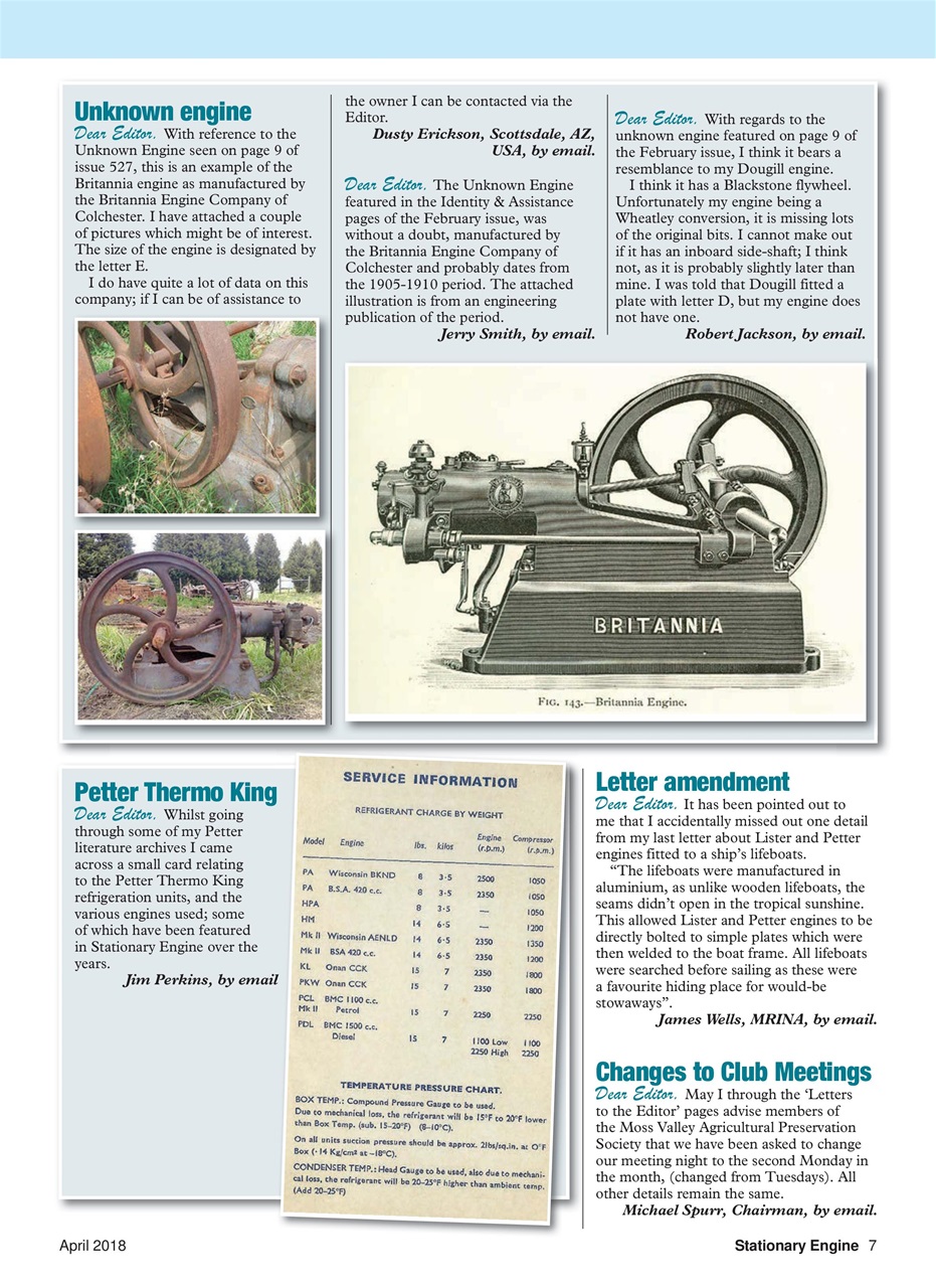Stationary Engine Preview Pages