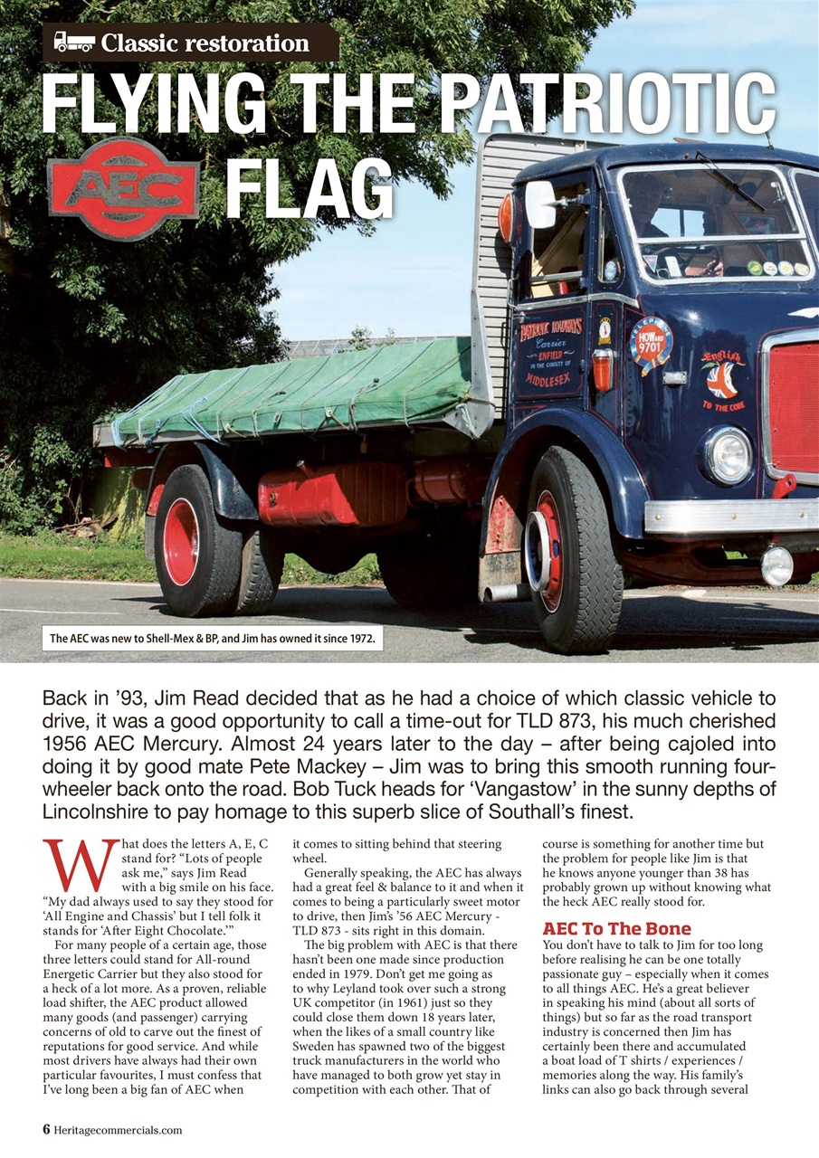 Heritage Commercials Magazine Preview Pages