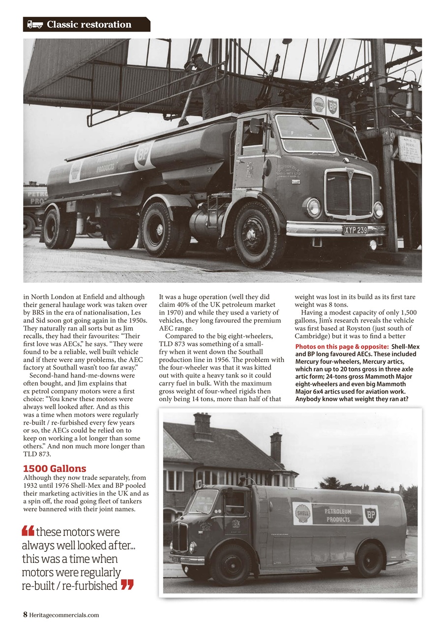 Heritage Commercials Magazine Preview Pages
