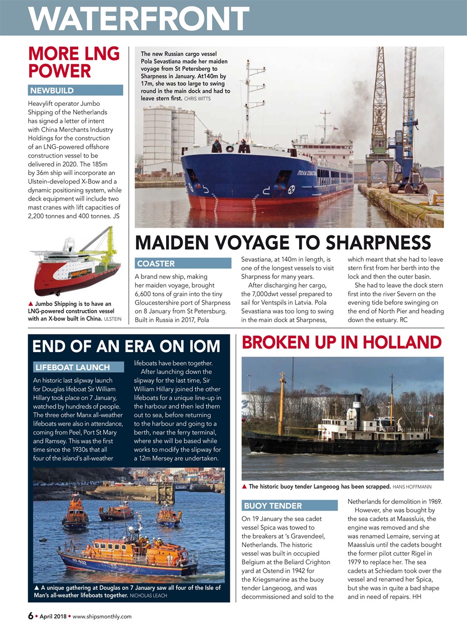 Ships Monthly Preview Pages