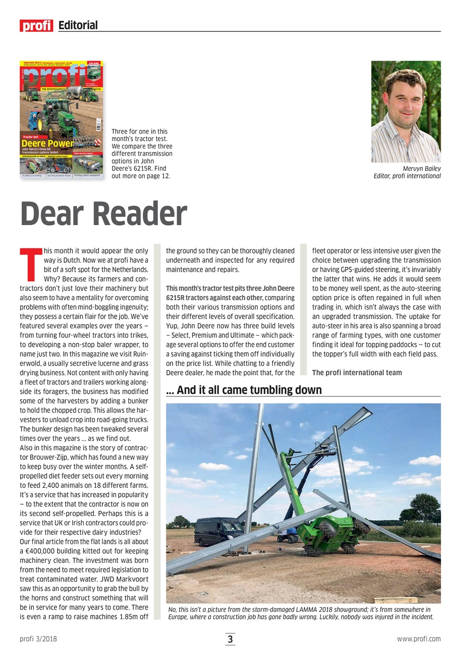 Profi International Preview Pages