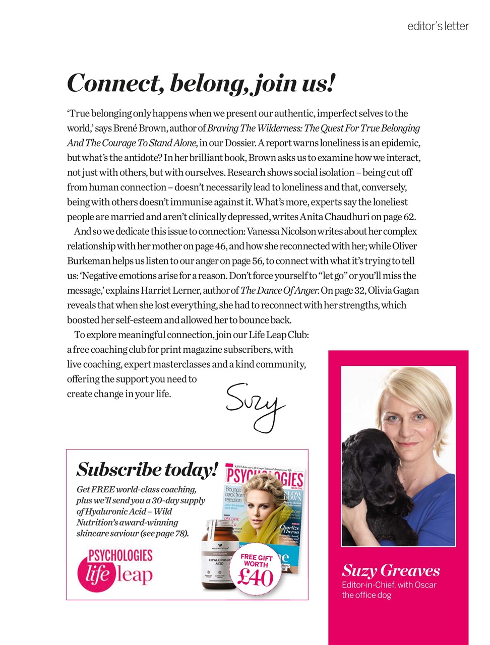 Psychologies Preview Pages