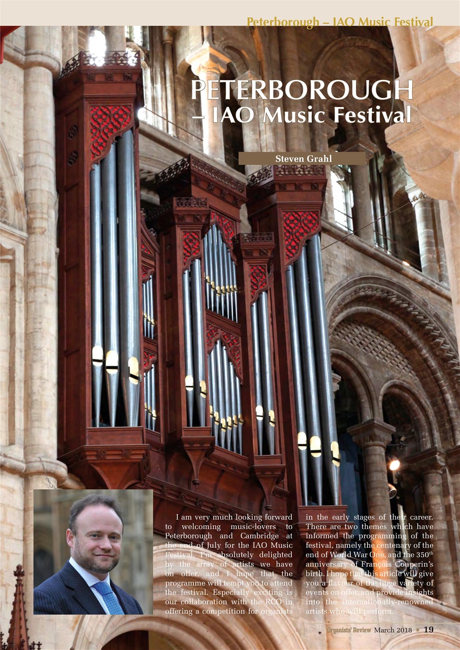 Organists' Review Preview Pages
