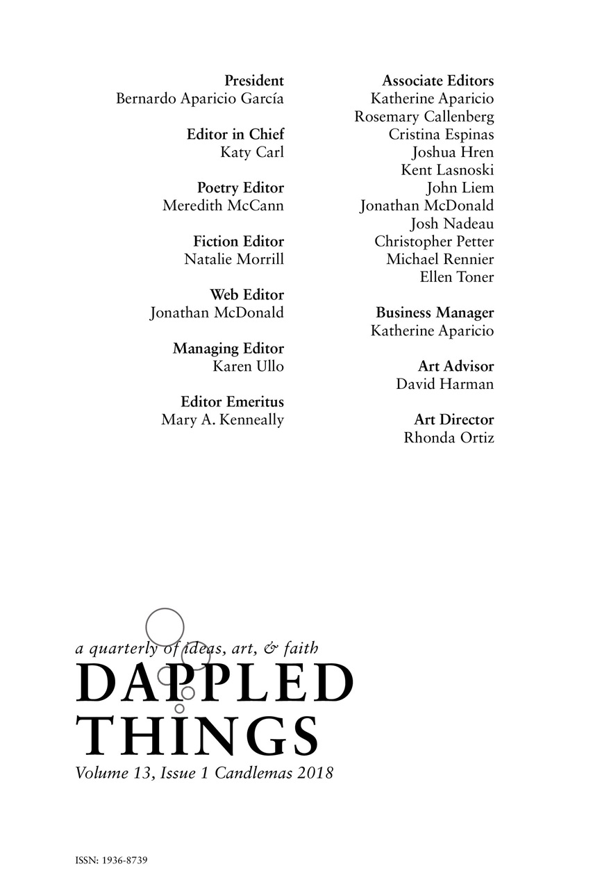 Dappled Things Preview Pages