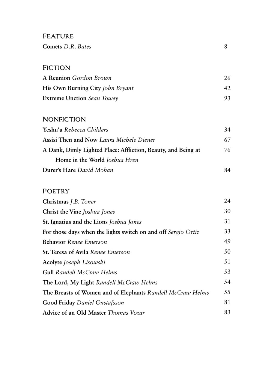 Dappled Things Preview Pages