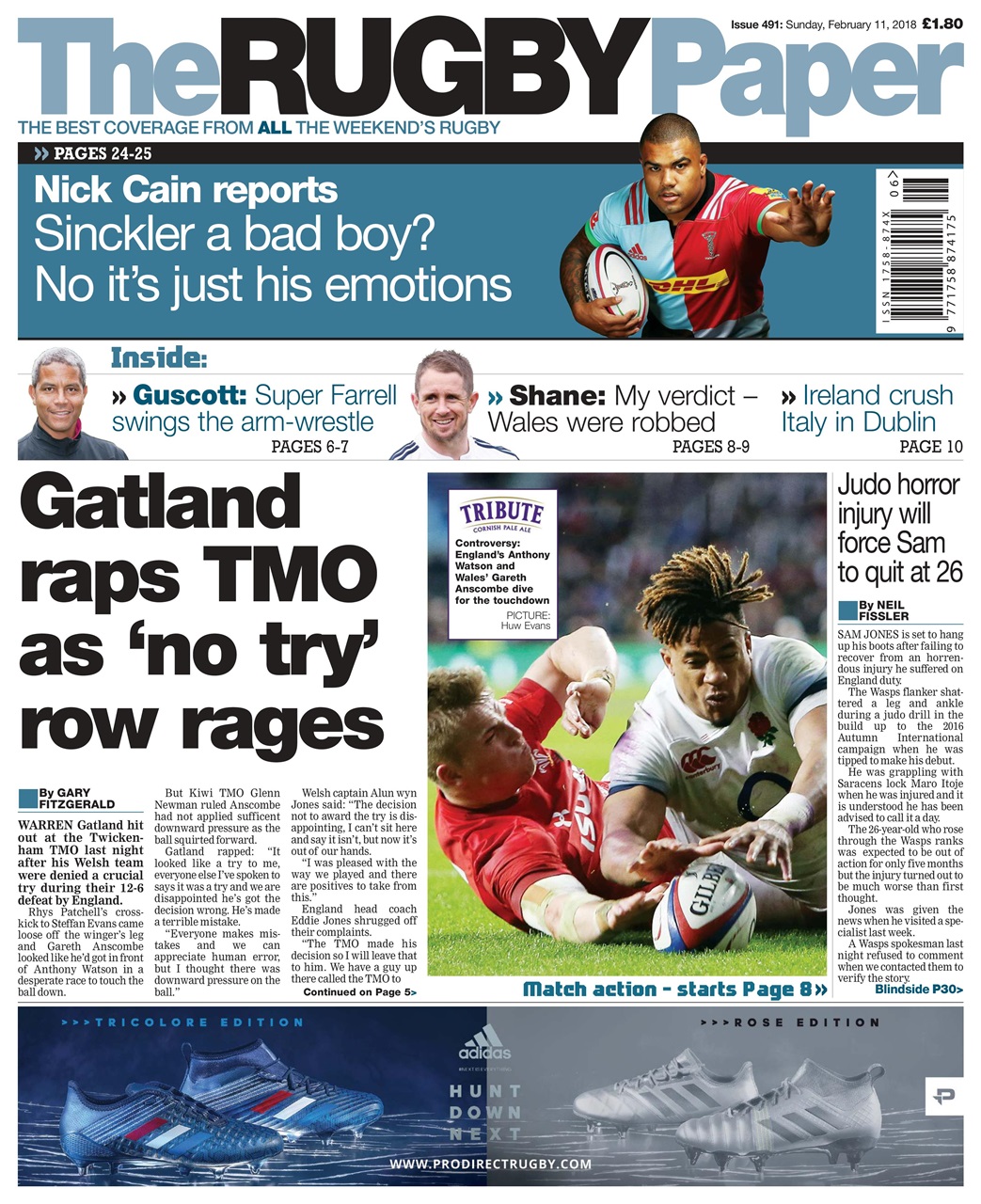 The Rugby Paper Preview Pages
