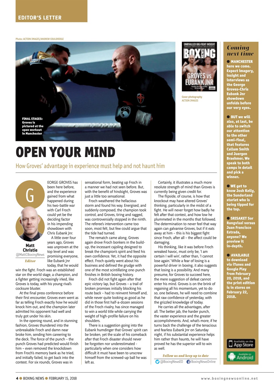 Boxing News Preview Pages