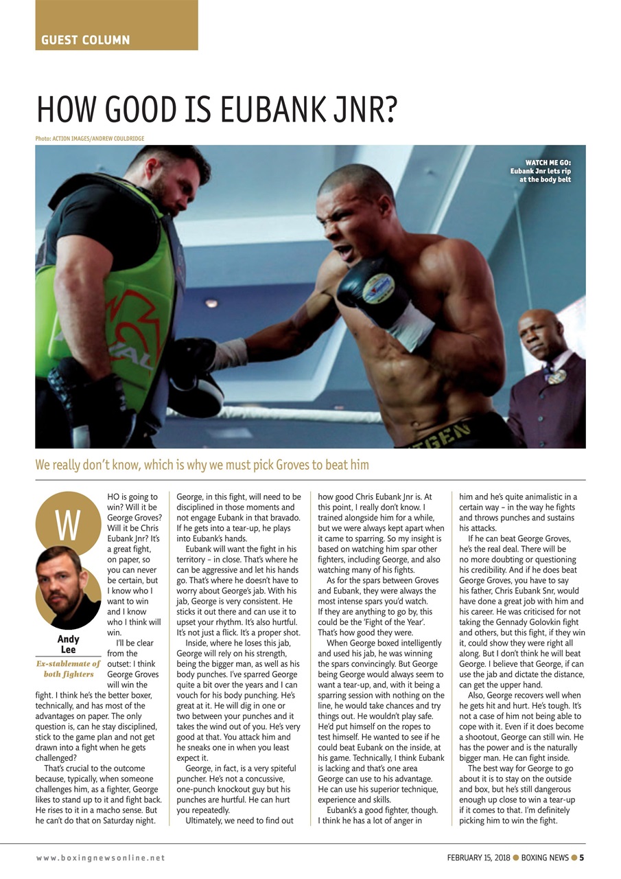 Boxing News Preview Pages
