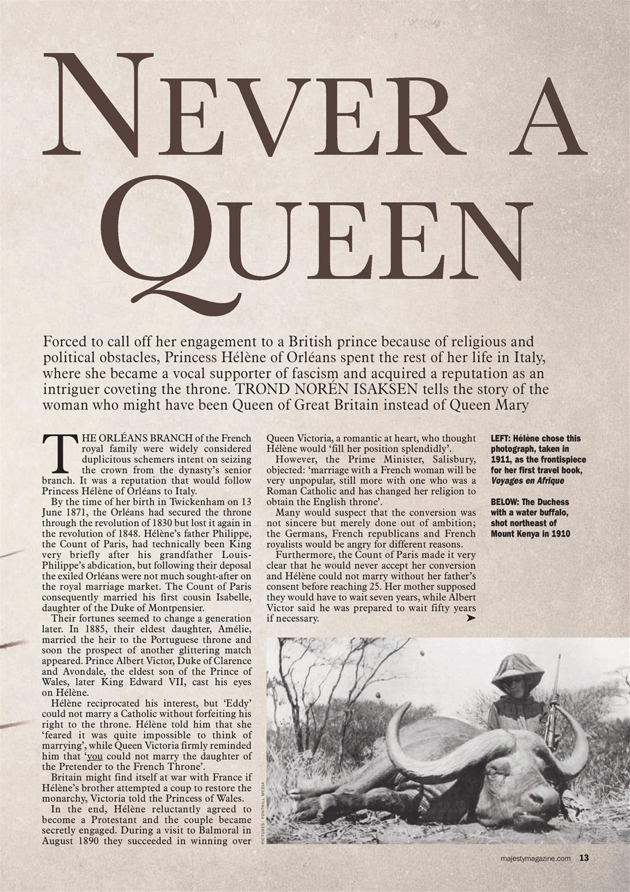 Majesty Magazine Preview Pages