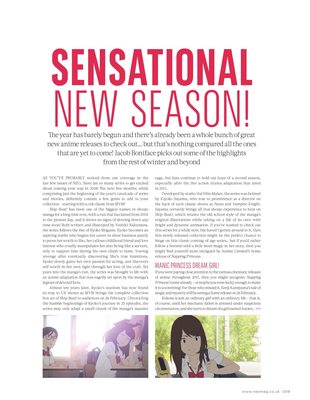 NEO Magazine Preview Pages