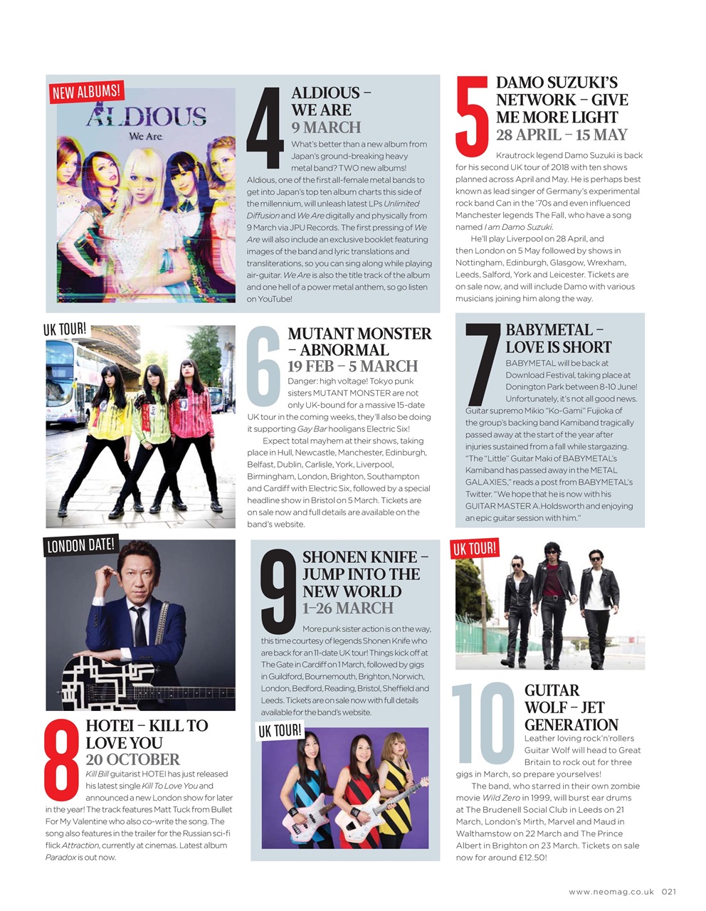 NEO Magazine Preview Pages