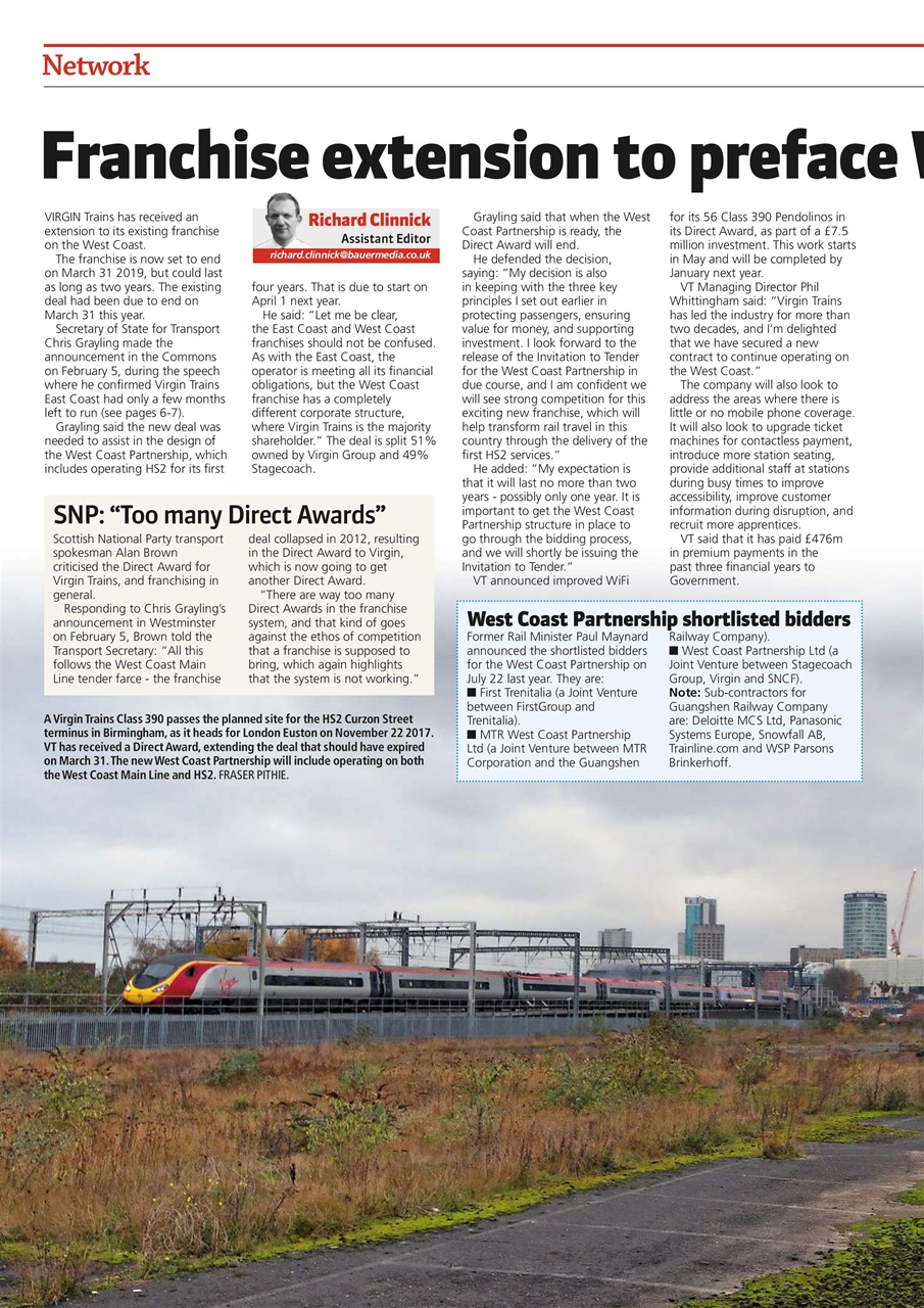 Rail Preview Pages