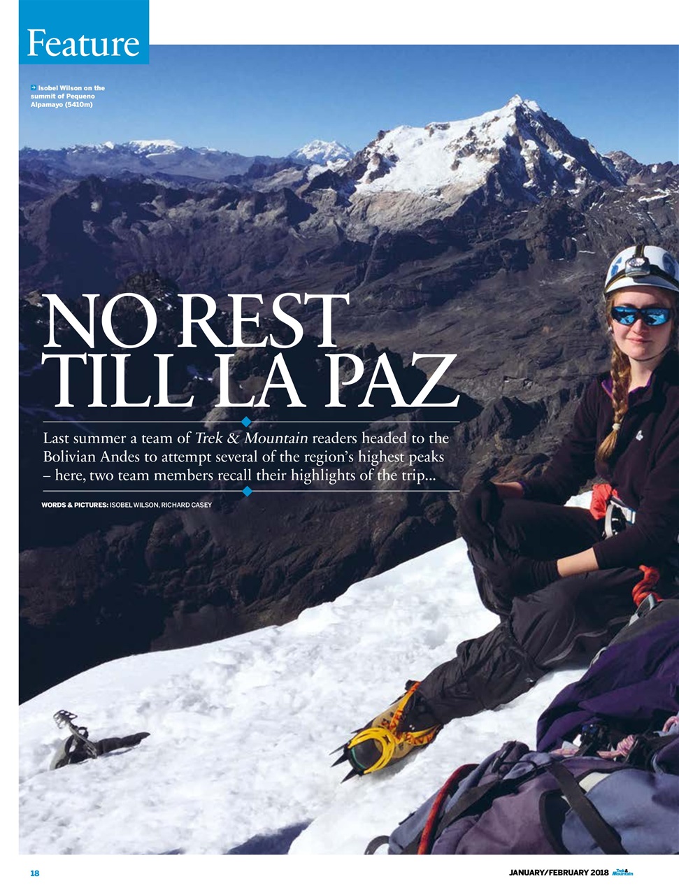 Trek & Mountain Magazine Preview Pages