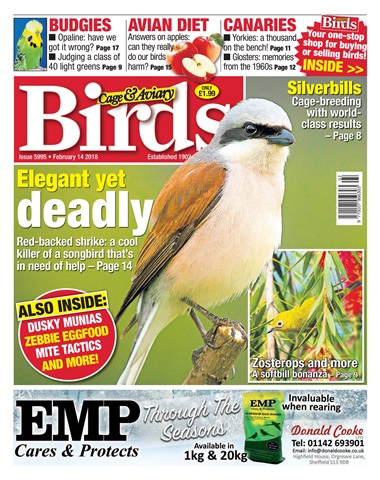 Cage & Aviary Birds issue 14th February 2018
