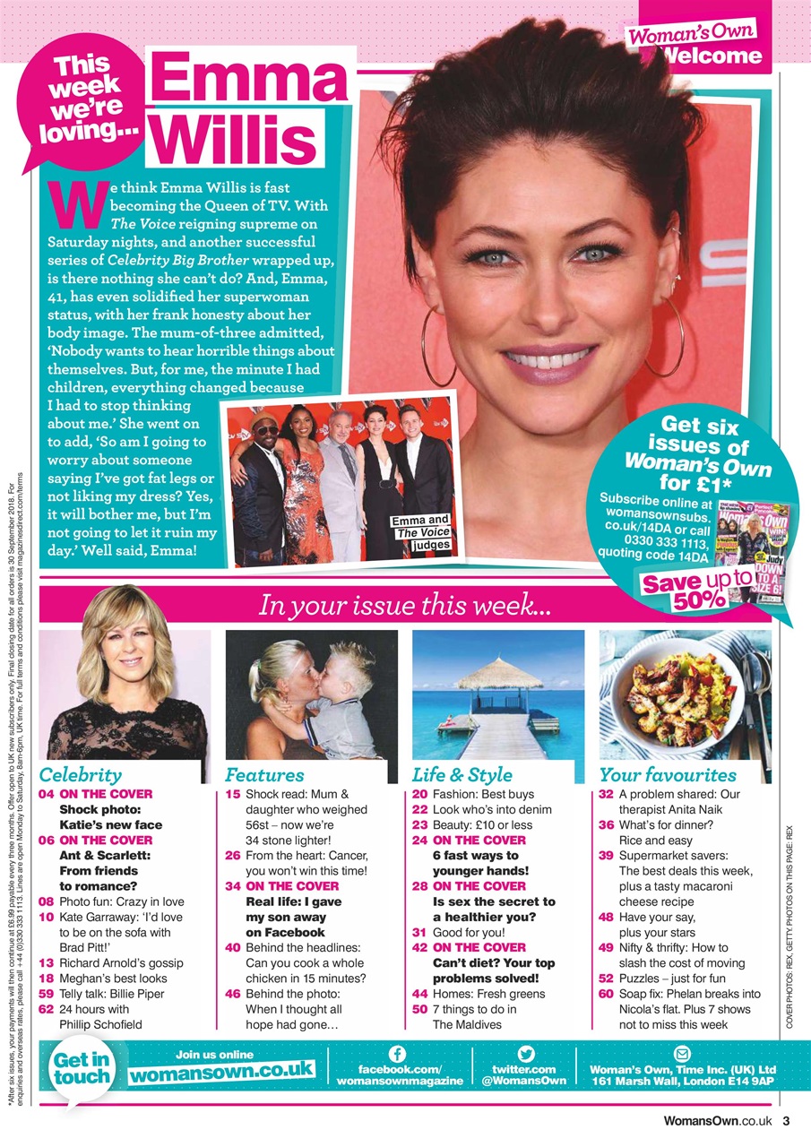 Woman's Own Preview Pages