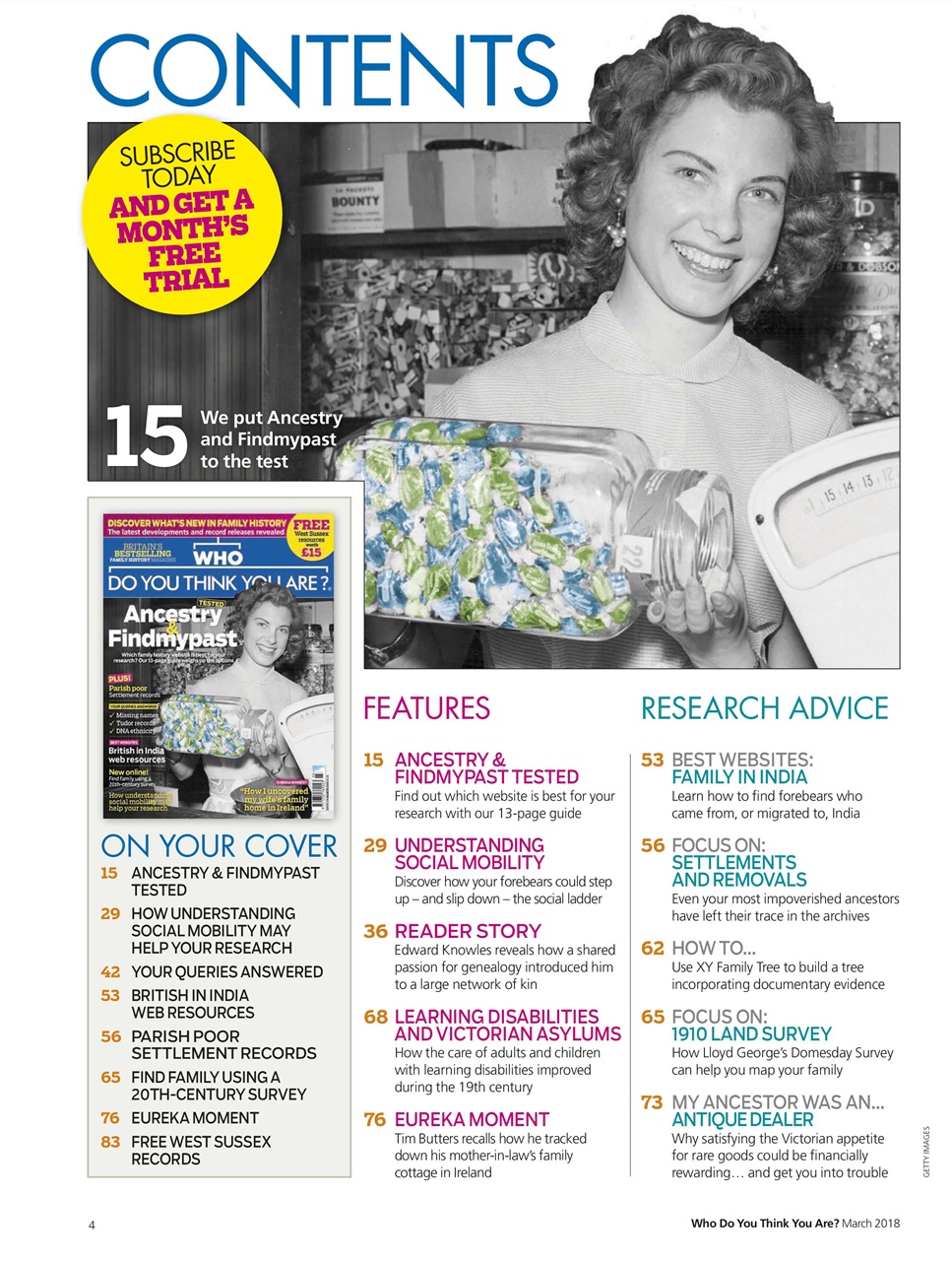 Who Do You Think You Are? Preview Pages