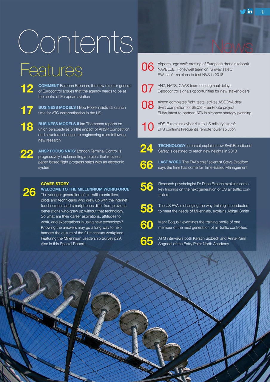 Air Traffic Management Preview Pages