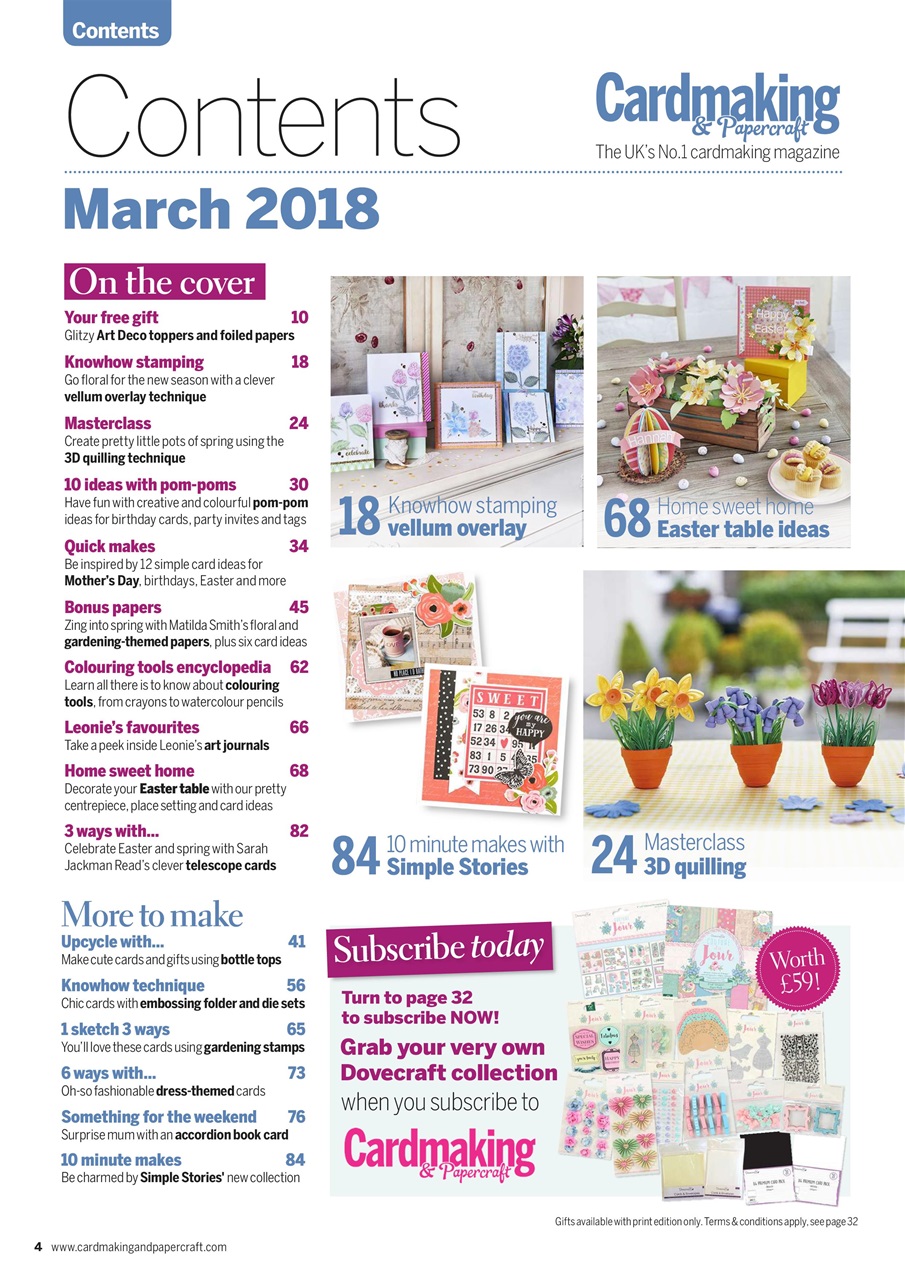 Cardmaking & Papercraft Preview Pages