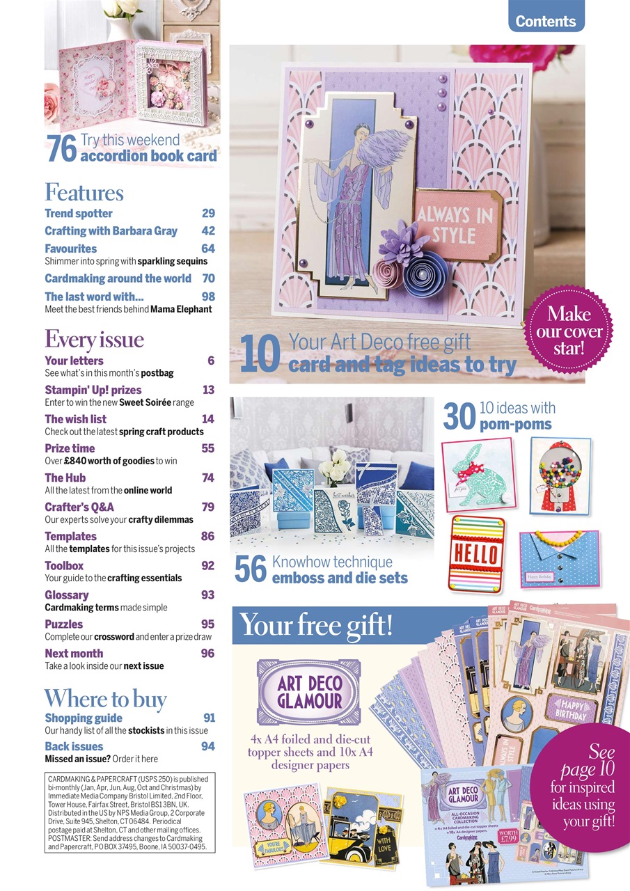 Cardmaking & Papercraft Preview Pages