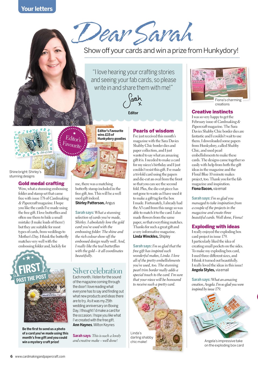 Cardmaking & Papercraft Preview Pages