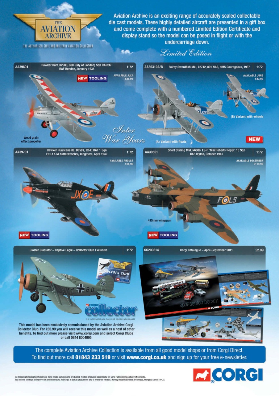 Classic Aircraft Preview Pages
