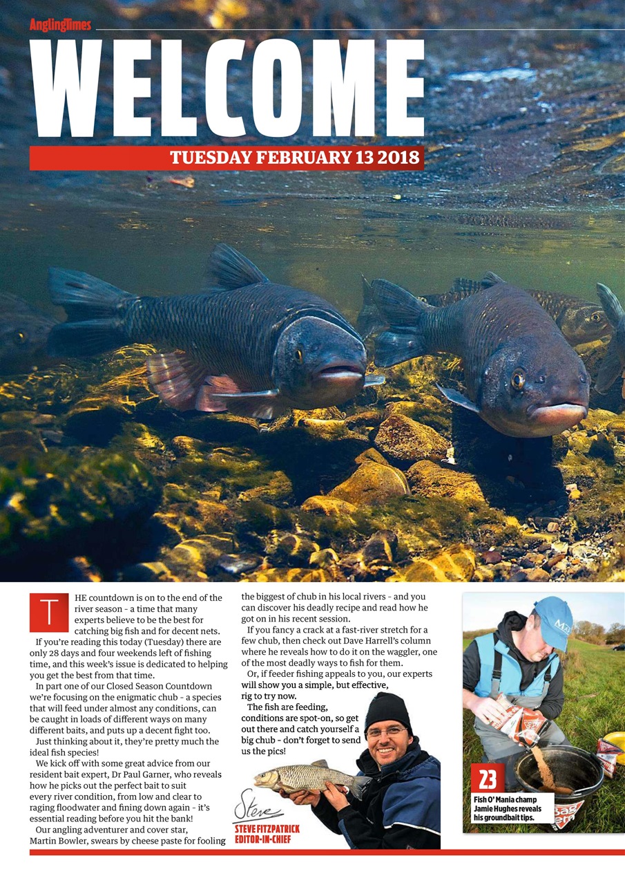 Angling Times Preview Pages