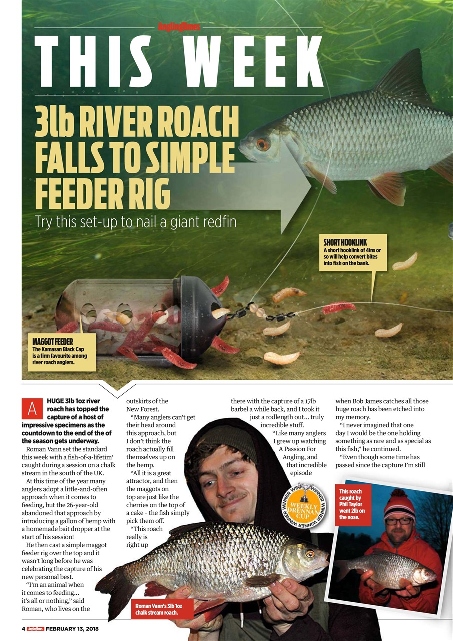 Angling Times Preview Pages