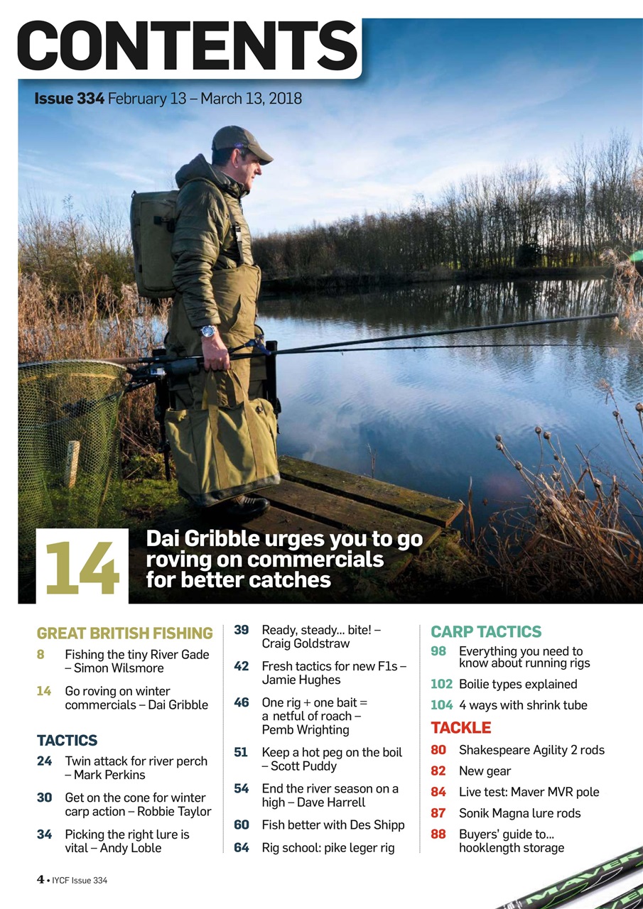 Improve Your Coarse Fishing Preview Pages
