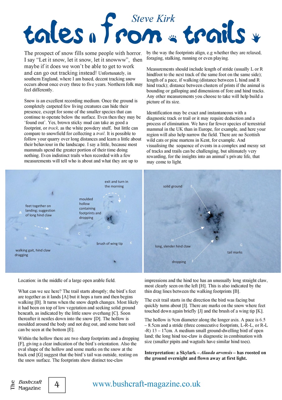 Bushcraft Magazine Preview Pages