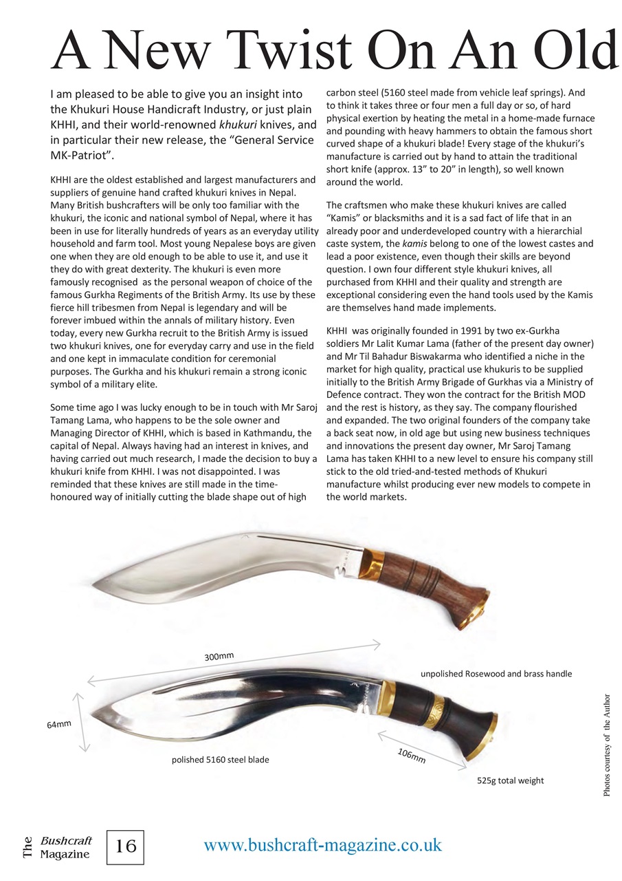 Bushcraft Magazine Preview Pages